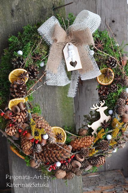 Katerina Sztuka By Pasjonata Art Christmas Wreaths Holiday