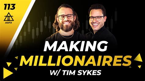 Inspiring A Generation Of Day Traders With Timothy Sykes 113 Youtube