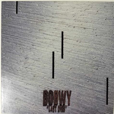 やや傷や汚れあり34216 BOOWY LAST GIGS ビニ焼の落札情報詳細 ヤフオク落札価格検索 オークフリー