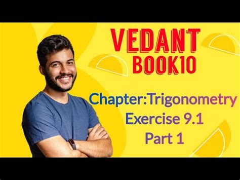 Class Optional Math Trigonometry Exercise Class Vedant Optional