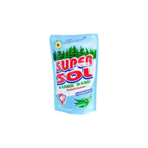 Jual Supersol Karbol Eucalyptus Pch 750 Ml Di Seller Hypermart