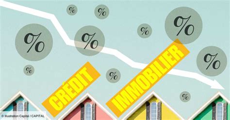 Crédit immobilier jusqu où les taux vont ils descendre en 2024