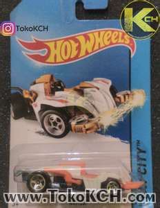 Hot Wheels Wattzup Orange Putih