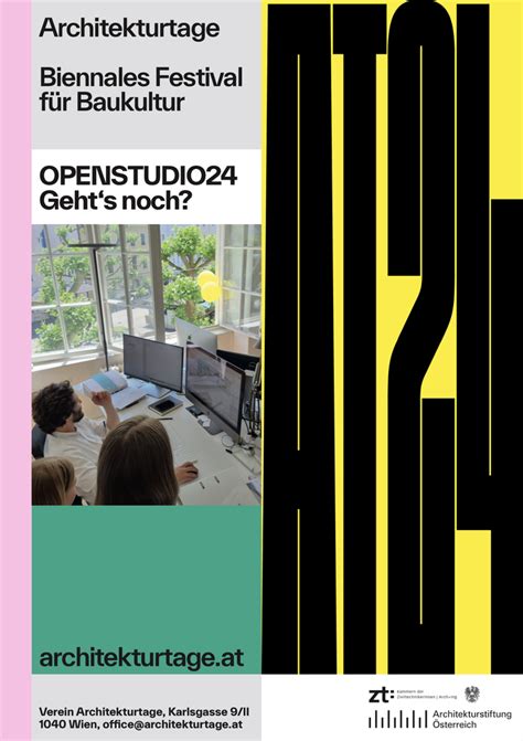 OPENSTUDIO24 Architekturtage 2024