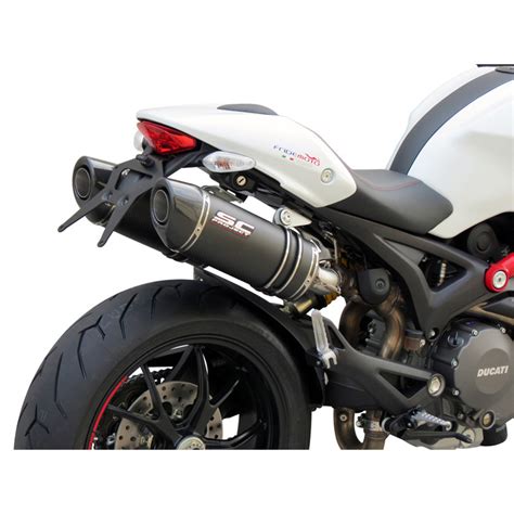 Sc Project D C Oval Exhaust For Ducati Monster And