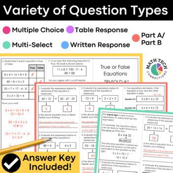 Florida B E ST Math Standards 4th Grade Math Review MA 4 AR 1 MA 4 AR 3