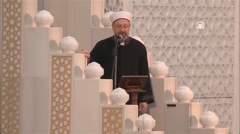 Diyanet Leri Ba Kan Ali Erba Ankara Ahmet Hamdi Akseki Camiinde