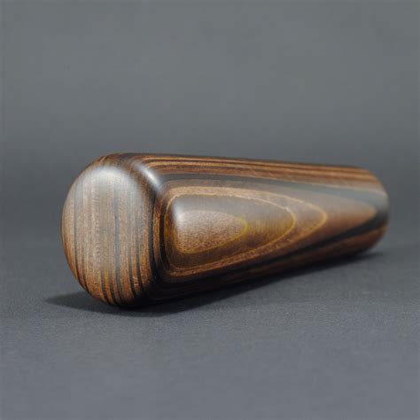 Universal Dildo Shift Knob Brown Matte CDIY Recycled Skateboards