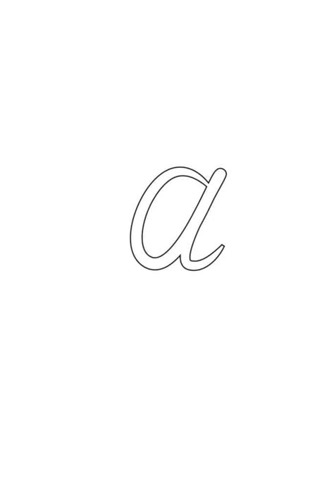 Calligraphy Lowercase Letter B