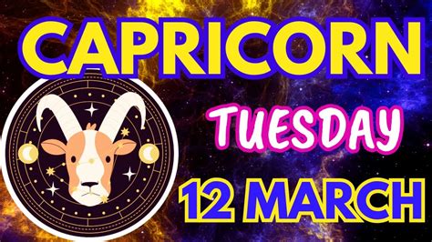 Capricorn ♑ 🤩𝐆𝐞𝐭 𝐑𝐞𝐚𝐝𝐲 𝐋𝐢𝐟𝐞 𝐈𝐬 𝐓𝐚𝐤𝐢𝐧𝐠 𝐎𝐟𝐟 Horoscope For Today March 12