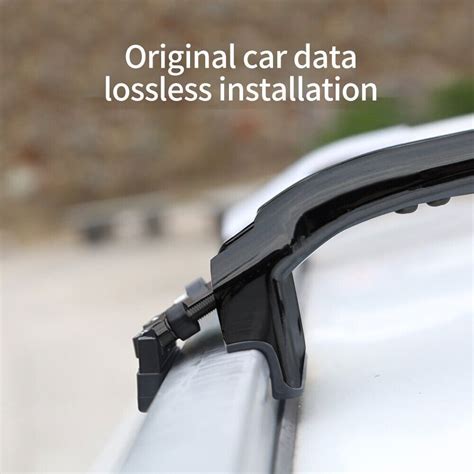 2pcs Black Roof Rail Racks Cross Bars Crossbar Fits For Ford Escape 2020 2023 Ebay