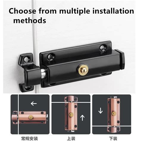 Stainless Steel Spring Loaded Door Latch Bolt Brass Push Release Button