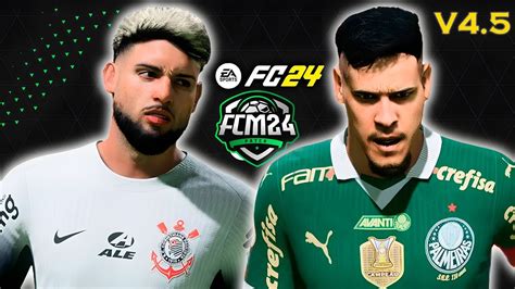 EAFC 24 PATCH FIFAMANIA BRASILEIRÃO V4 5 ATUALIZADO COMO JOGAR