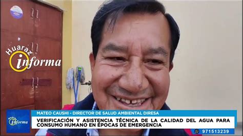 VerificaciÓn Y Asistencia TÉcnica De La Calidad Del Agua Para Consumo