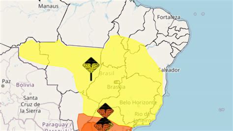 Bahia Tem Munic Pios Em Alerta De Tempestades Chances De Granizo