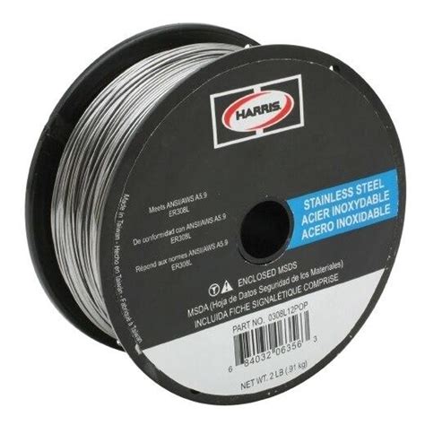 Harris 309L .035 x 2 lb. Spool Stainless Steel Welding Wire - 0309LF2