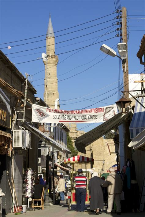 Market In The Turkish Part Of Nikosia Zypern