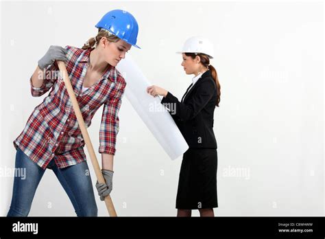 women in public and civil engineering sector Stock Photo - Alamy