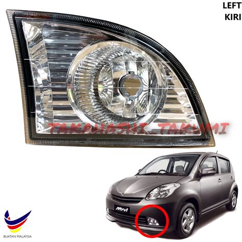 Perodua Myvi EZI 2005 Old First Model Front Left Kiri Fog Lamp Spot