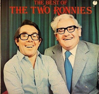 THE TWO RONNIES The Best Of TRA 328 A1 B1 1st Press Uk Transatlantic LP