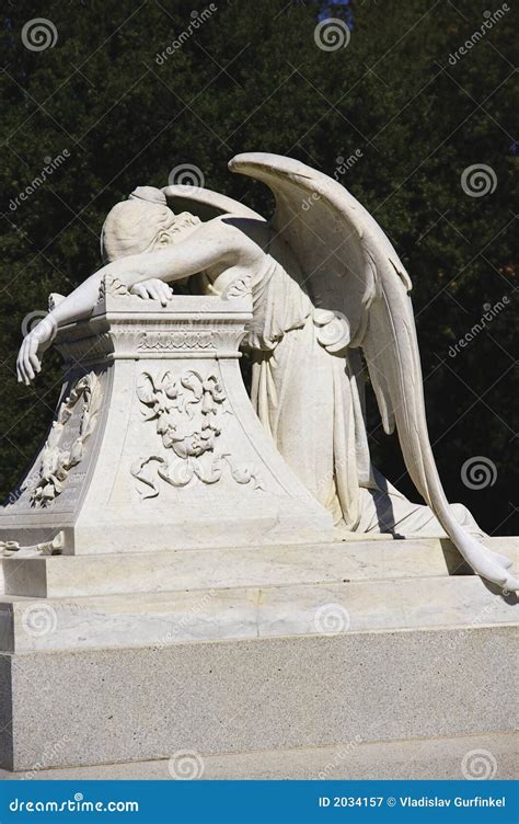 Angel Of Grief Stock Image Image Of Exterior Form Perspective 2034157