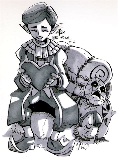 Happy Mask Salesman by Bayaruska on DeviantArt