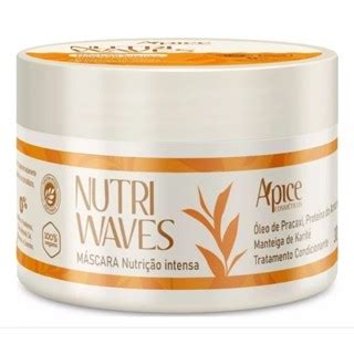 Máscara Nutrição Intensa Nutri Waves Apice Cosmeticos 300gr Shopee Brasil