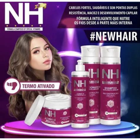 Kit Capilar Reconstrutor Nh New Hair Itens Belkit Shopee Brasil