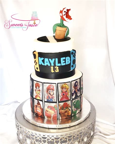 Smash Brothers Cake By Sweetsbyjosie Cake Sweets Desserts