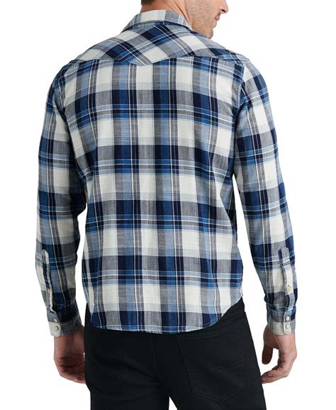 Lucky Brand Mens Plaid Shirt Macys