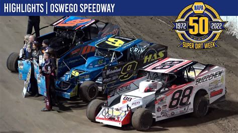 Super Dirtcar Series Big Block Modifieds Oswego Speedway October