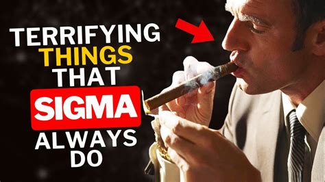 12 Most Terrifying Things That All Sigma Males Do Creepy Things Of