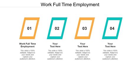 Work Full Time Employment Ppt Powerpoint Presentation Show Guide Cpb