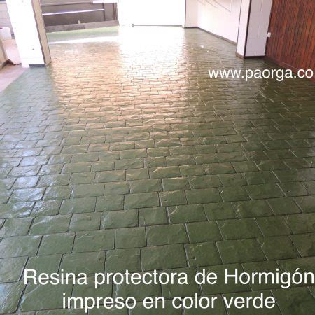 RESINA PROTECTORA CON COLOR PARA HORMIGÓN IMPRESO Y PAVIMENTOS archivos