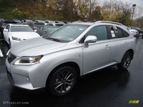 Silver Lining Metallic Lexus Rx F Sport Awd Exterior Photo