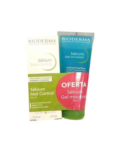 Bioderma S Bium Pack Mat Control Matification Cream Ml S Bium Gel