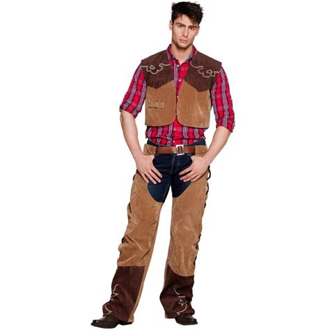 Déguisement Cowboy Marron Homme Tralala Déguisement fr