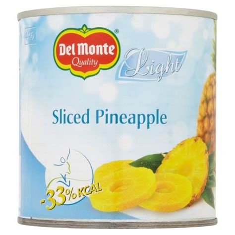 Del Monte Light Pineapple Slices 420g Tesco Groceries