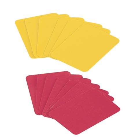 Red & Yellow Cards – Purchase Officials Supplies