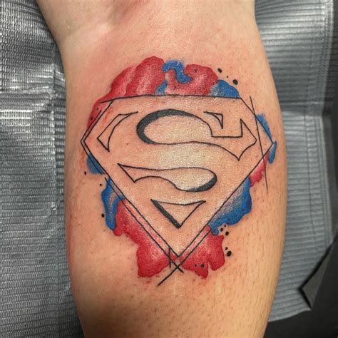 Superman Tattoo Ideas Reflecting Strength Hope And Justice