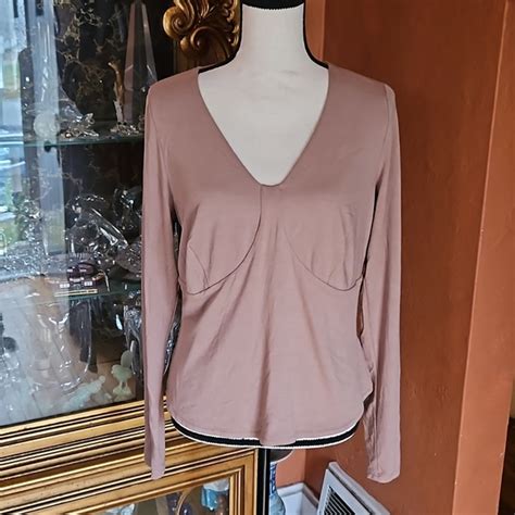 Naked Wardrobe Tops Nwt Naked Wardrobe Vneck Top Poshmark