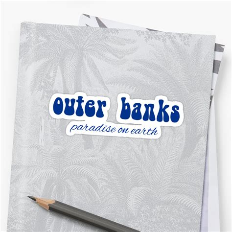 "Outer Banks" Sticker by g1cash | Redbubble