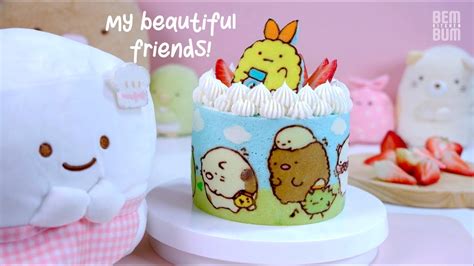 How To Make Sumikko Gurashi Deco Mousse Cake YouTube