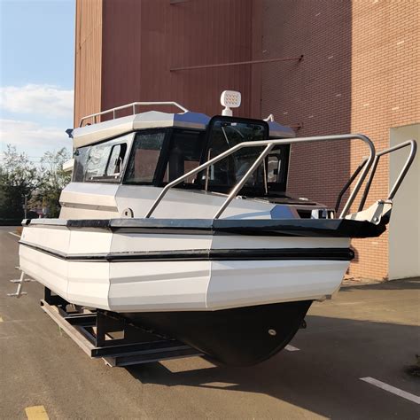 7 5m 25ft Aluminum Full Cabin Fishing Boat Shandong Seaking Ocean