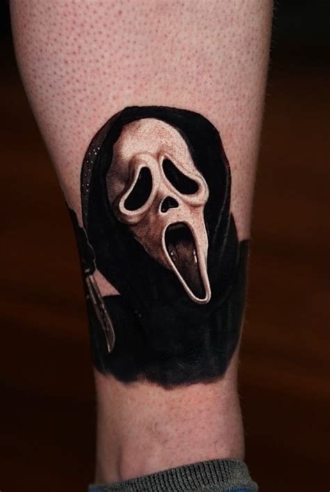 Scream Tattoo | Cool Small Tattoos