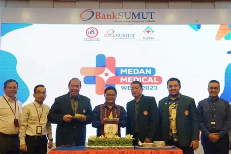 Bank Sumut Meriahkan Medan Medical Week Babay Farid Wajdi