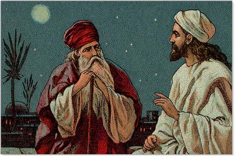 Jesus And Nicodemus