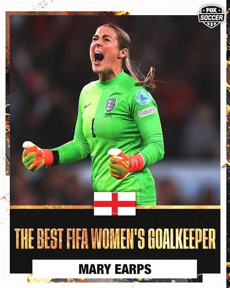 FOX Soccer on Twitter: "Mary Earps wins The Best FIFA Women's ...