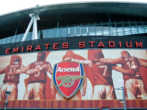 Legendas Do Arsenal Est Dio Da Luz Fotografia Editorial Imagem De