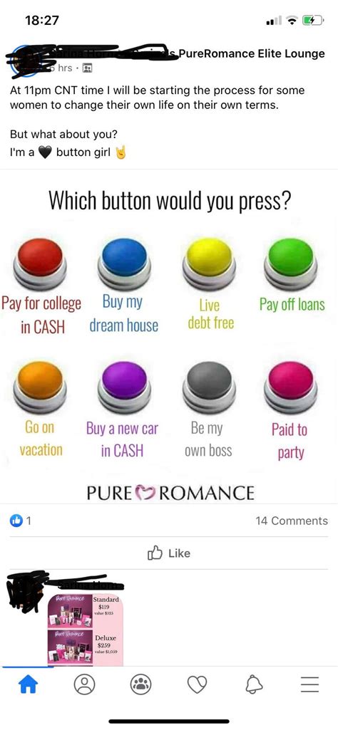 Which button are you? I’m the no thanks button : r/antiMLM